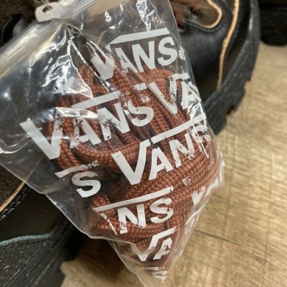 VANS Vault x Taka Hayashi Amazon Trail LX Brown Leather Mens 7 Womens 8.5 NEW - Picture 10 of 10